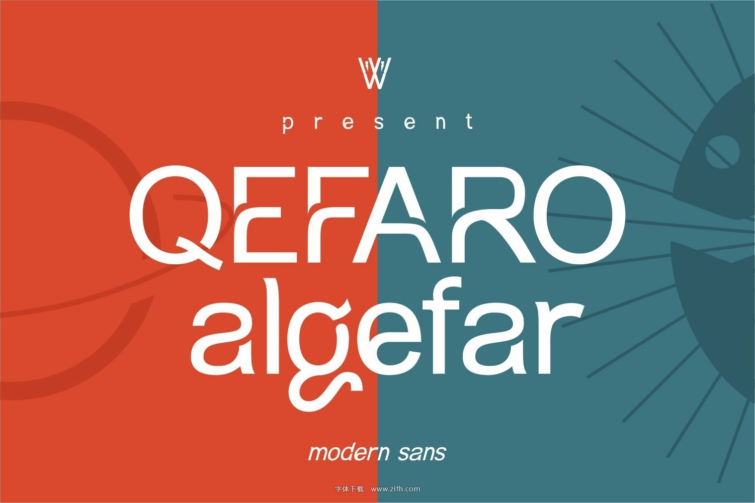 Qefaro algefar Font