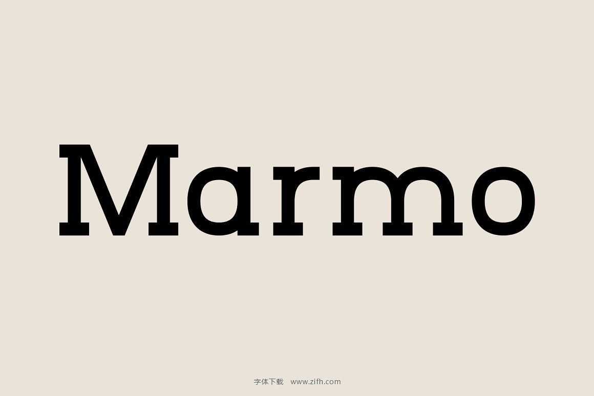 Marmo-Font Family