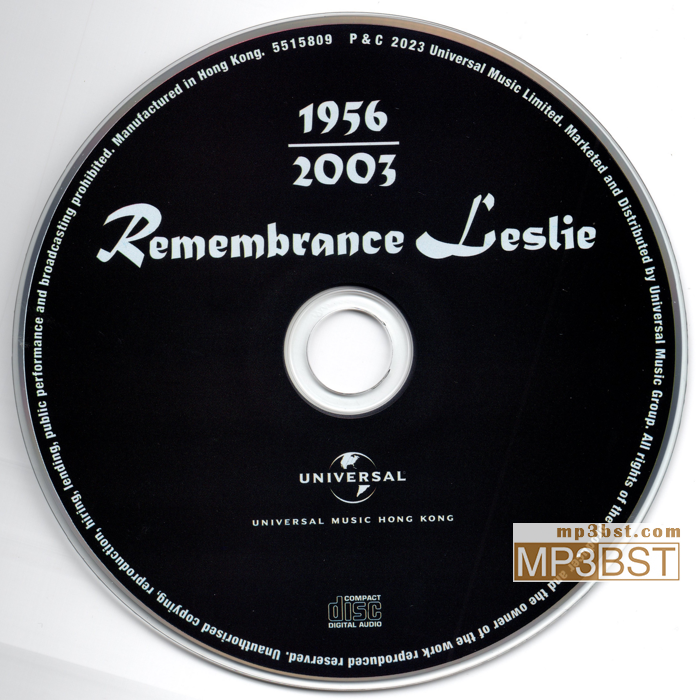 张国荣《Remembrance Leslie》2023纪念张国荣[低速整轨WAV/320K-mp3]